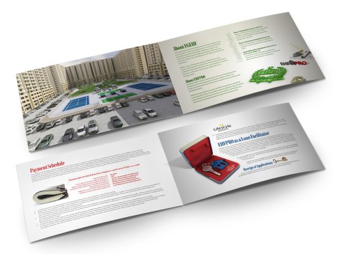 Lifestyle Residency Brochure Pages Design